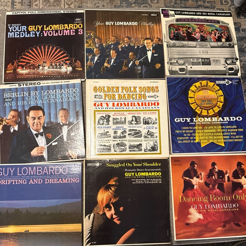 Vinyl Record Collection - Multicolor